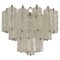 Mid-Century Modern Handcrafted Glass Chandelier, 1960, Image 1