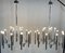 Lampadari Mid-Century placcati in argento di Gaetano Sciolari per Lightolier, 1960, set di 2, Immagine 6