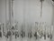 Lámparas de araña Mid-Century bañadas en plata de Gaetano Sciolari para Lightolier, 1960. Juego de 2, Imagen 17