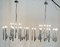 Lámparas de araña Mid-Century bañadas en plata de Gaetano Sciolari para Lightolier, 1960. Juego de 2, Imagen 18