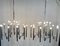 Lampadari Mid-Century placcati in argento di Gaetano Sciolari per Lightolier, 1960, set di 2, Immagine 2