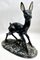 Handbemalte Bambi Skulptur aus Gips, 1935 7
