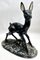 Sculpture Bambi Peinte à la Main en Plâtre, 1935 7