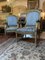 French Gilt Wood Chairs, Set of 2, Image 1