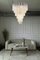 Italian Murano Glass Petals Chandelier, 1970s, Image 6