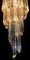 Lámpara de araña Quadriedri Prismas de cristal de Murano, años 80, Imagen 16