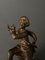 Giovane marchese in bronzo dorato patinato su colonna di onice, Immagine 9
