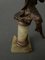 Giovane marchese in bronzo dorato patinato su colonna di onice, Immagine 8