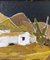 Villaggio bianco, dipinto ad olio, con cornice, Immagine 10