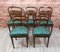 Art Deco Dining Chairs, Set of 5 3