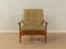 Fauteuil en Teck et Cuir, 1960s 6