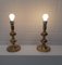 Lampes de Bureau Mid-Century en Laiton, 1960s, Set de 2 16