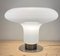 Lámpara de mesa hongo de cristal de Murano, años 80, Imagen 1