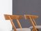 Model No. 9 Teak & Oak Dining Chairs by Helge Sibast for Sibast Møbler, Set of 4, Image 5