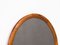 Danish Teak Round Mirror 4