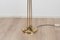 Brass Floor Light by Willy Daro from Massive, 1970s 3