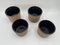 Ceramic Flower Pots in the style of Sgrafo, Germany, 1960s, Set of 4 2