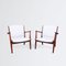 Easy Chairs with Leather Piping, 1950s, Set of 2, Image 1