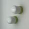 Green Bakelite Wall or Ceiling Lamps, 1960s, Set of 2, Image 7