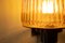 Gelbe Mid-Century Glas Wandlampe, 1960er 4