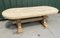 Large French Bleached Oak Farmhouse Dining Table, 1920s, Image 24