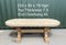 Large French Bleached Oak Farmhouse Dining Table, 1920s, Image 7