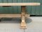 Large French Bleached Oak Farmhouse Dining Table, 1920s, Image 18