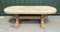 Large French Bleached Oak Farmhouse Dining Table, 1920s, Image 17