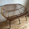 2 Seating Bamboo Chair, 1960s, Image 7