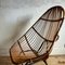 Italian Bamboo Rocking Chair, 1960s 5