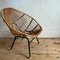 Italienischer Stuhl aus Bambus mit Metallgestell, 1960er 7