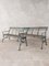 Antique 19th Century Iron Garden Benches from Arras, Set of 2, Image 4