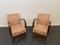 Art Deco Armchairs with Arched Armrest, 1930s, Set of 2 6