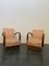 Art Deco Armchairs with Arched Armrest, 1930s, Set of 2 4
