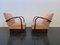 Art Deco Armchairs with Arched Armrest, 1930s, Set of 2 1