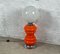 Große orange Murano Glas Stehlampe, 1960er 1