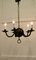 Gothic Iron and Wood Chandelier, 1920s, Image 2