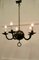 Gothic Iron and Wood Chandelier, 1920s, Image 5