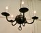 Gothic Iron and Wood Chandelier, 1920s 7