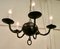 Gothic Iron and Wood Chandelier, 1920s, Image 7