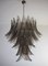 Italian Smoked Murano Glass Six-Tier Felci Chandelier, Image 5