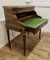 Italian Brass & Inlaid Walnut Reception Desk, 1890s 9