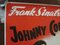 Póster de película original sueco Frank Sinatra Johnny Concho, años 60, Imagen 2