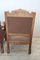 Set of Late 19th Century Carved Walnut Throne Chairs, Image 9