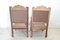 Late 19th Century Carved Walnut Throne Chairs, Set of 2 15
