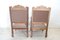 Late 19th Century Carved Walnut Throne Chairs, Set of 2, Image 15