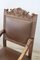 Set of Late 19th Century Carved Walnut Throne Chairs, Image 14
