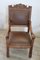 Set of Late 19th Century Carved Walnut Throne Chairs, Image 10