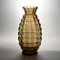Art Deco Optic Glass Vase from Doyen, 1930s, Image 2