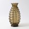 Art Deco Optic Glass Vase from Doyen, 1930s, Image 1